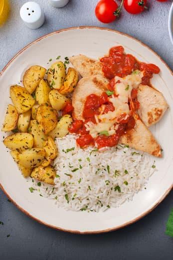 Bife de Frango a Parmegiana Vegano